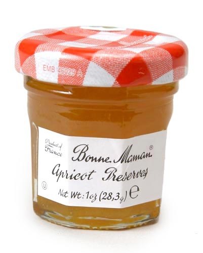 Bonne Maman 1.0 oz Mini Jar - Apricot Preserve - 60 count box