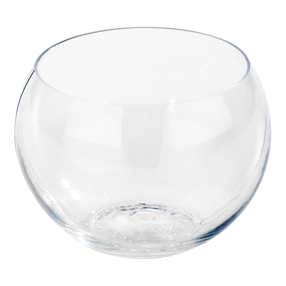 100 2 oz Sphere Clear Plastic Cups and 100 Silver Plastic 4" Mini Spoons