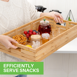 EFFICIENTLY SERVE SNACKS