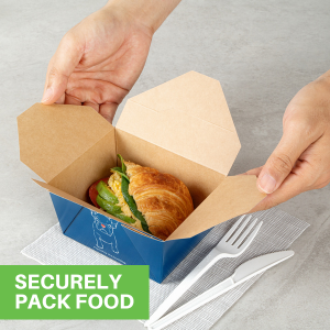 SECURELY
PACK FOOD