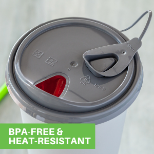 BPA-Free & Heat-Resistant