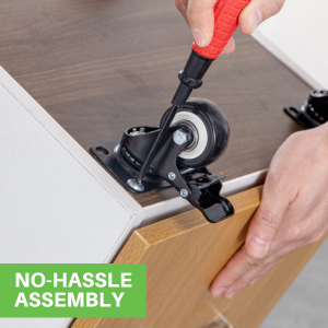 NO-HASSLE ASSEMBLY