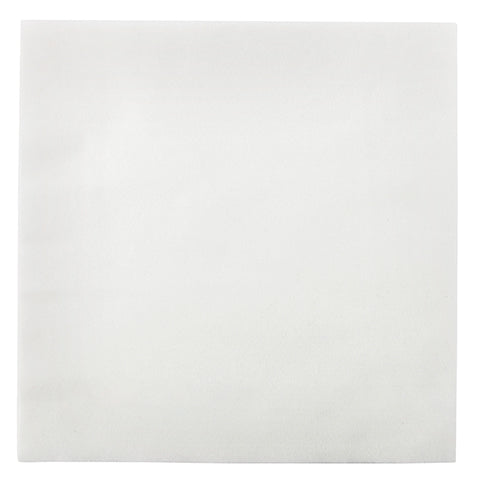 Luxenap Square Pure White Paper Napkin - Air Laid - 15 3/4" x 15 3/4" - 600 count box