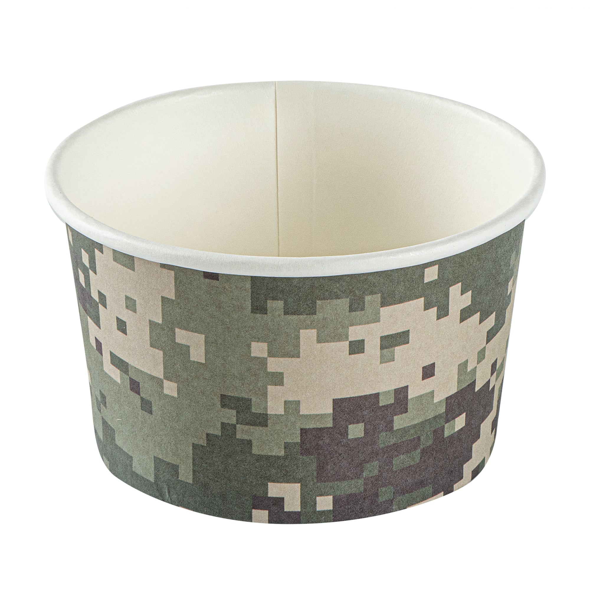 Coppetta 5 oz Round Camouflage Paper To Go Cup - 3" x 3" x 2 1/2" - 200 count box