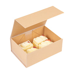 Rectangle Kraft Paper Medium Tic Tac Box - Magnetic - 9