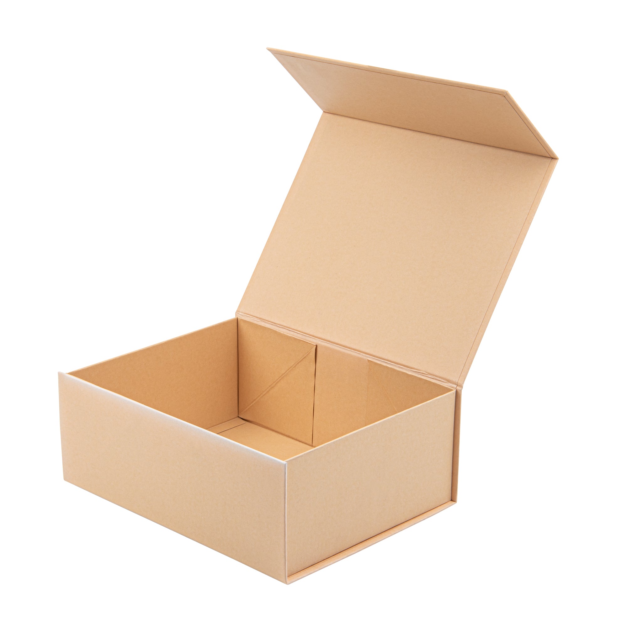 Rectangle Kraft Paper Large Tic Tac Box - Magnetic - 10 1/2" x 8" x 4" - 10 count box