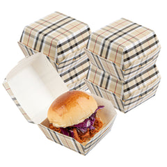 Plaid Paper Slider Box - 2 1/2