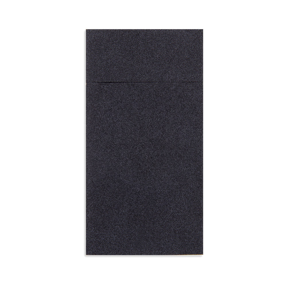 Luxenap Black Paper Napkin - Air Laid, Kangaroo - 15 3/4" x 15 3/4" - 800 count box