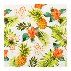 White Paper Luncheon Napkin - Hawaiian Vacation - 13