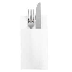 Luxenap White Paper Napkin - Kangaroo, Air Laid - 15 3/4