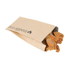 Bag Tek Kraft Paper Printed Foil Bag - Qt. Size, Bon Appetit - 5 1/2