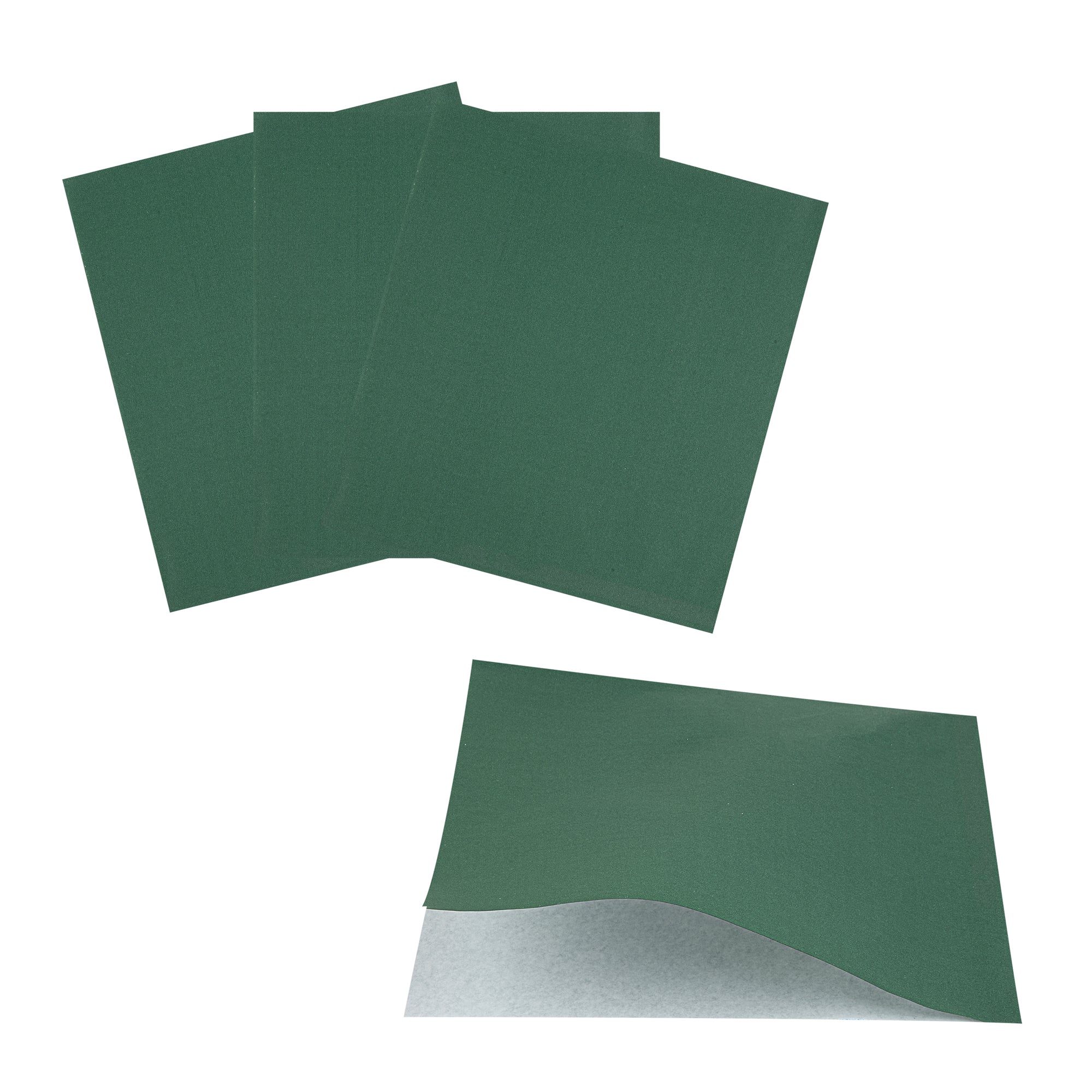 Bag Tek Forest Green Paper Large Double Open Bag - Greaseproof - 10" x 9" - 100 count box