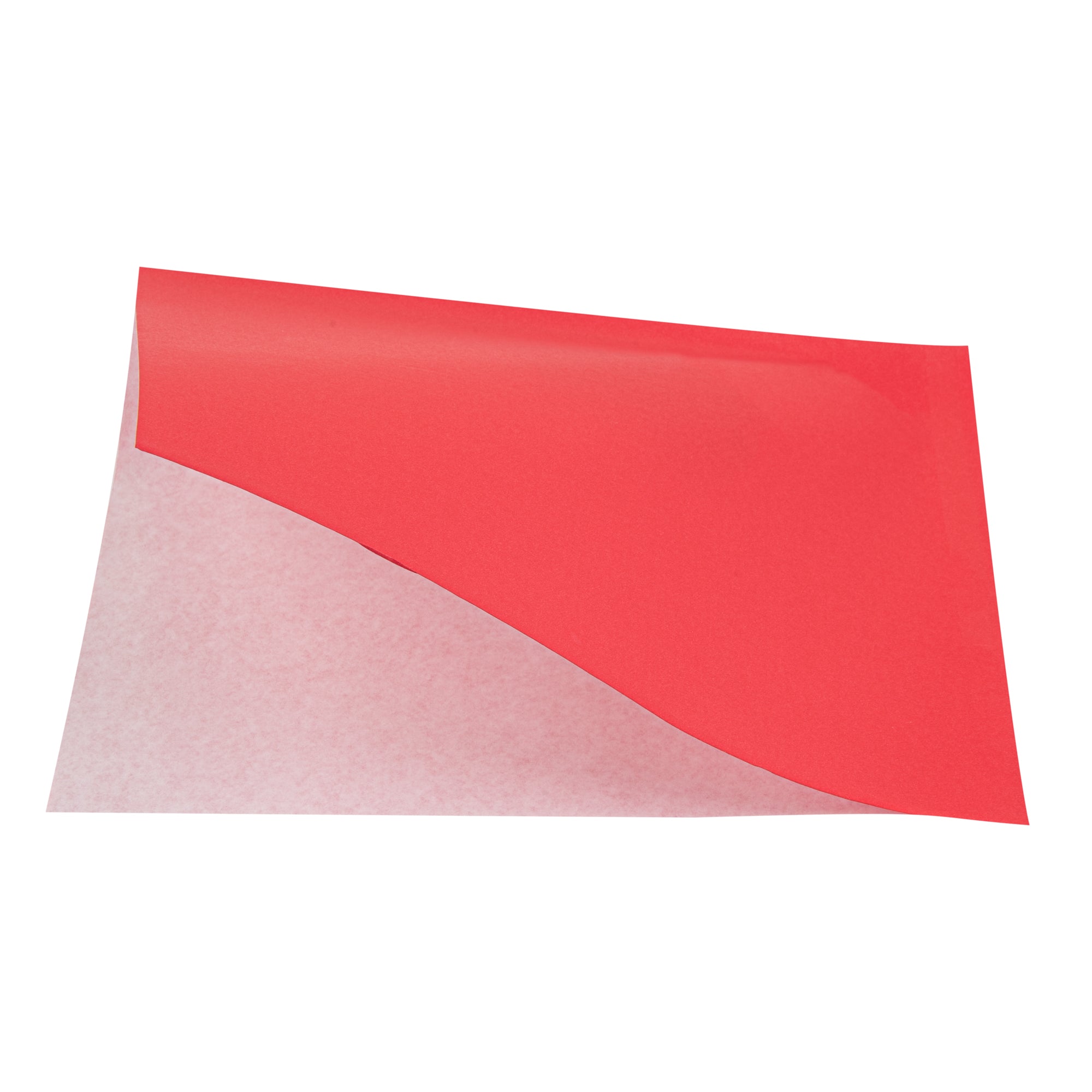 Bag Tek Red Paper Large Double Open Bag - Greaseproof - 10" x 9" - 100 count