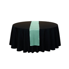 Table Tek Light Green Satin Table Runner - 12