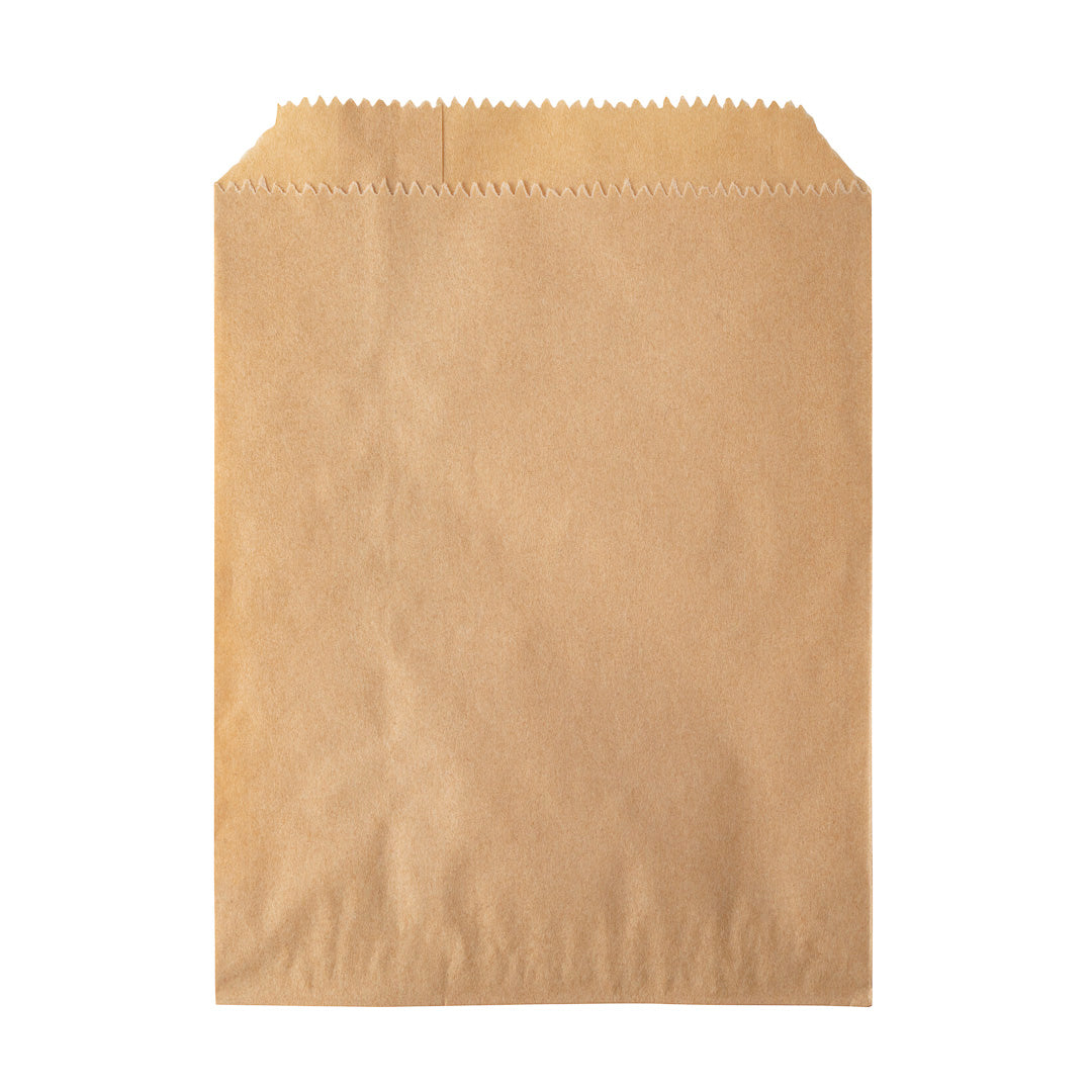 Bag Tek Kraft Paper Bag - 7" x 5" - 100 count box