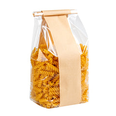 Bag Tek Kraft Paper Bakery Tin Tie Bag - 4 1/2