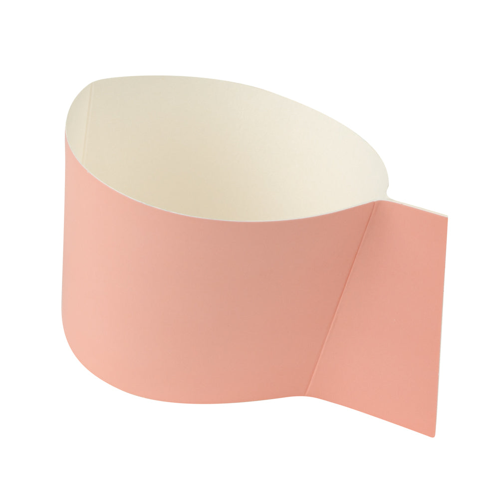 Restpresso Nude Paper Coffee Cup Sleeve - with Handle, Fits 12 / 16 / 20 oz Cups - 1000 count box