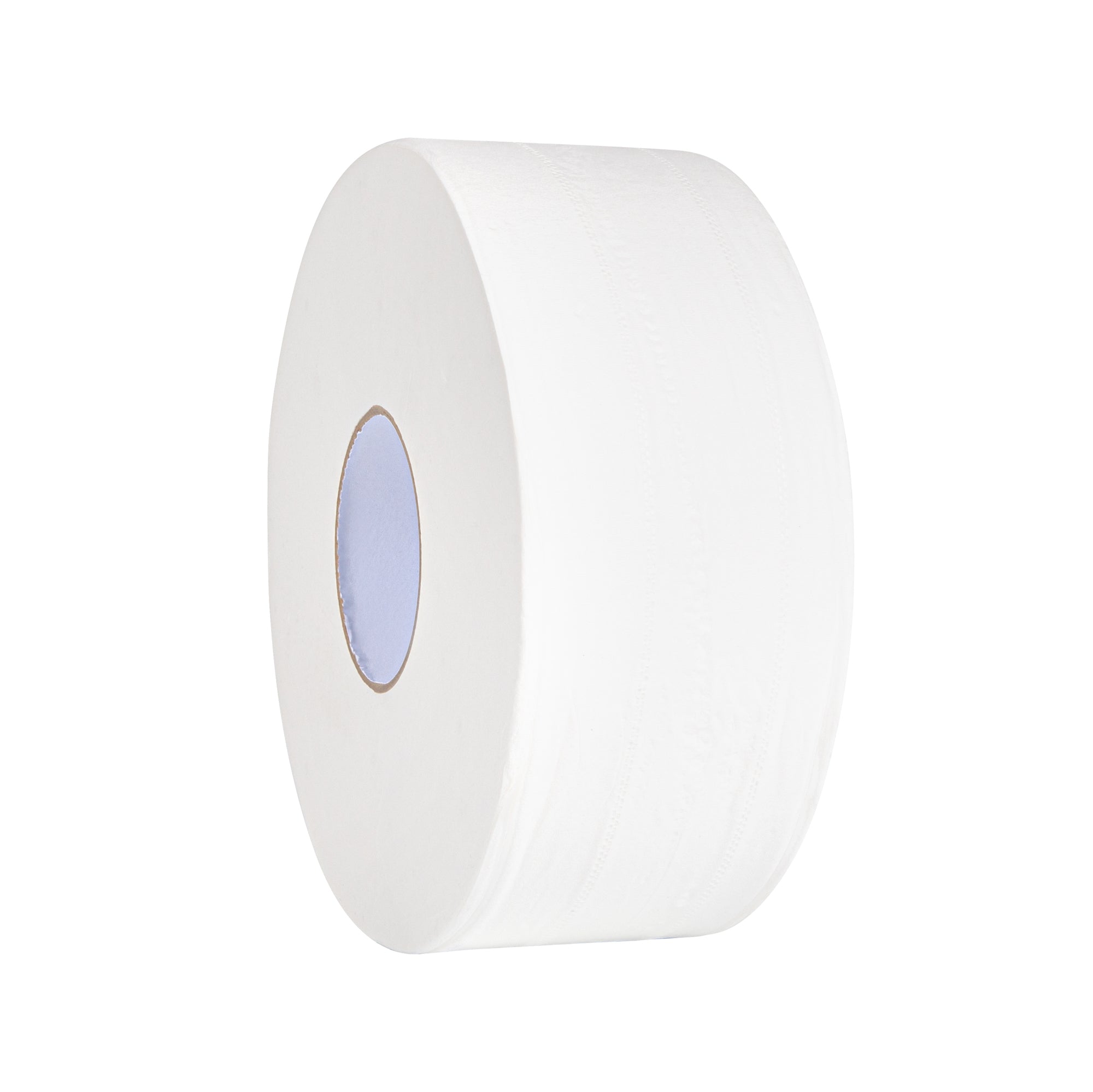 Clean Tek Professional White Toilet Paper Roll - 3-Ply - 655' x 3 3/4" - 12 count box