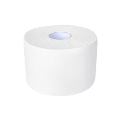 Clean Tek Professional White Toilet Paper Roll - 2-Ply, Center Pull - 876' x 7 3/4