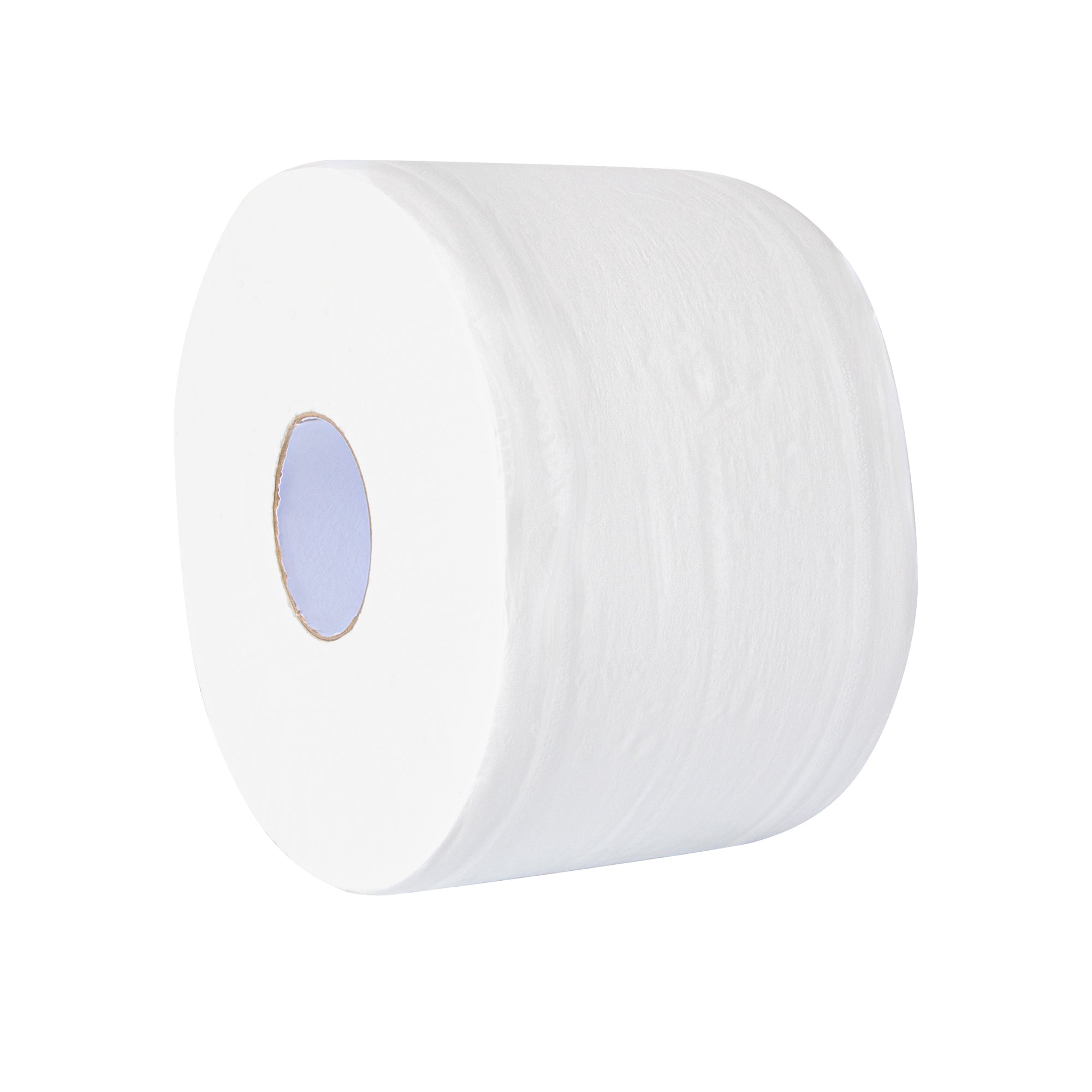 Clean Tek Professional White Toilet Paper Roll - 2-Ply, Center Pull - 876' x 7 3/4" - 12 count box