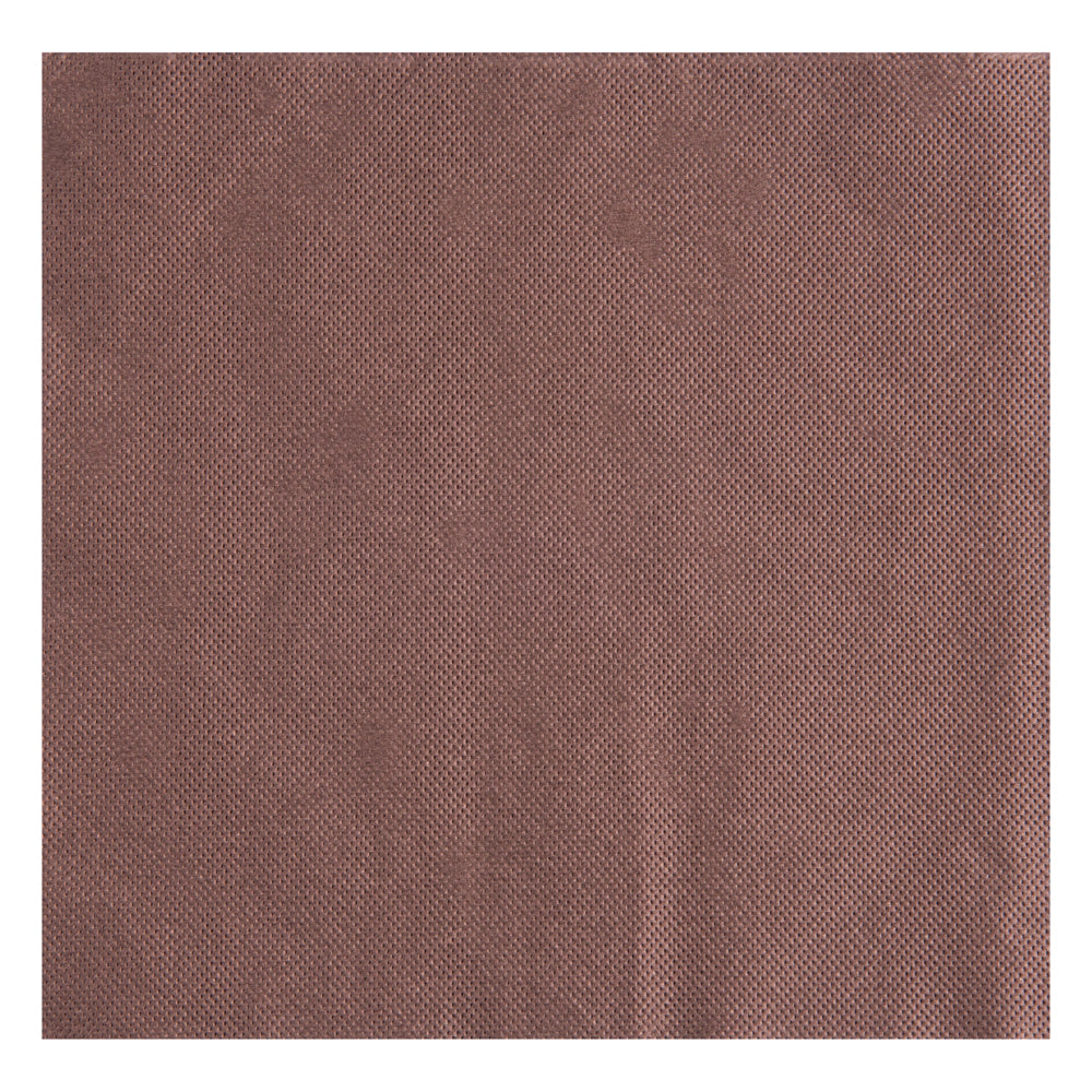 Luxenap Square Brown Paper Napkin - 2-Ply, Micropoint - 15 1/2" x 15 1/4" - 1200 count box