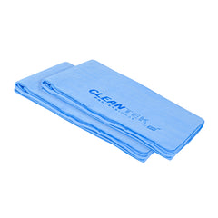 Clean Tek Professional Blue Chamois Cloth - with Storage Tube - 25 1/4'' x 17'' - 1 count box