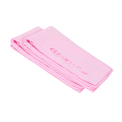 Clean Tek Professional Pink Chamois Cloth - with Storage Tube - 25 1/4'' x 17'' - 1 count box