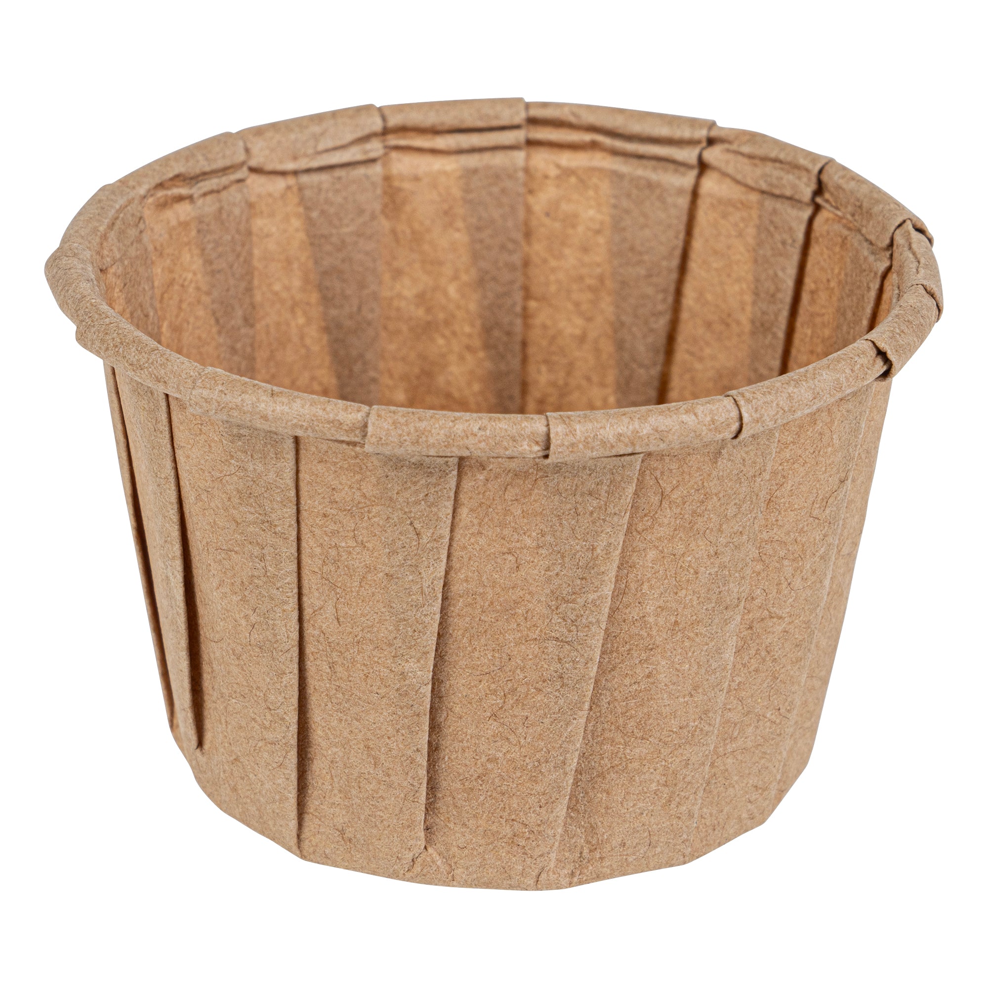 Sustain 1.5 oz Kraft Paper Portion Cup - Compostable - 2000 count box