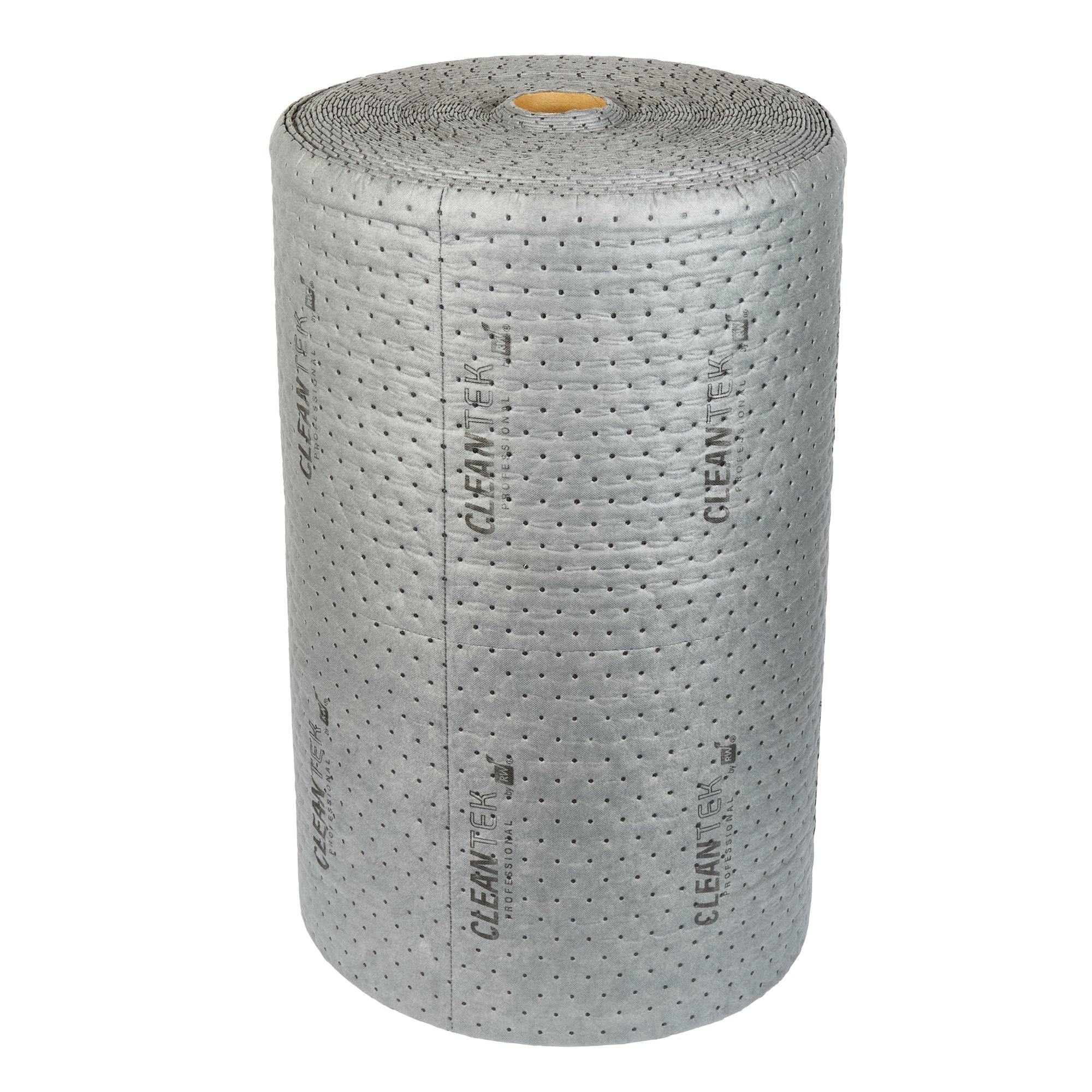 Clean Tek Professional Gray Universal Sorbent Roll - Heavy Weight, Perforated - 150' x 30" - 1 count box