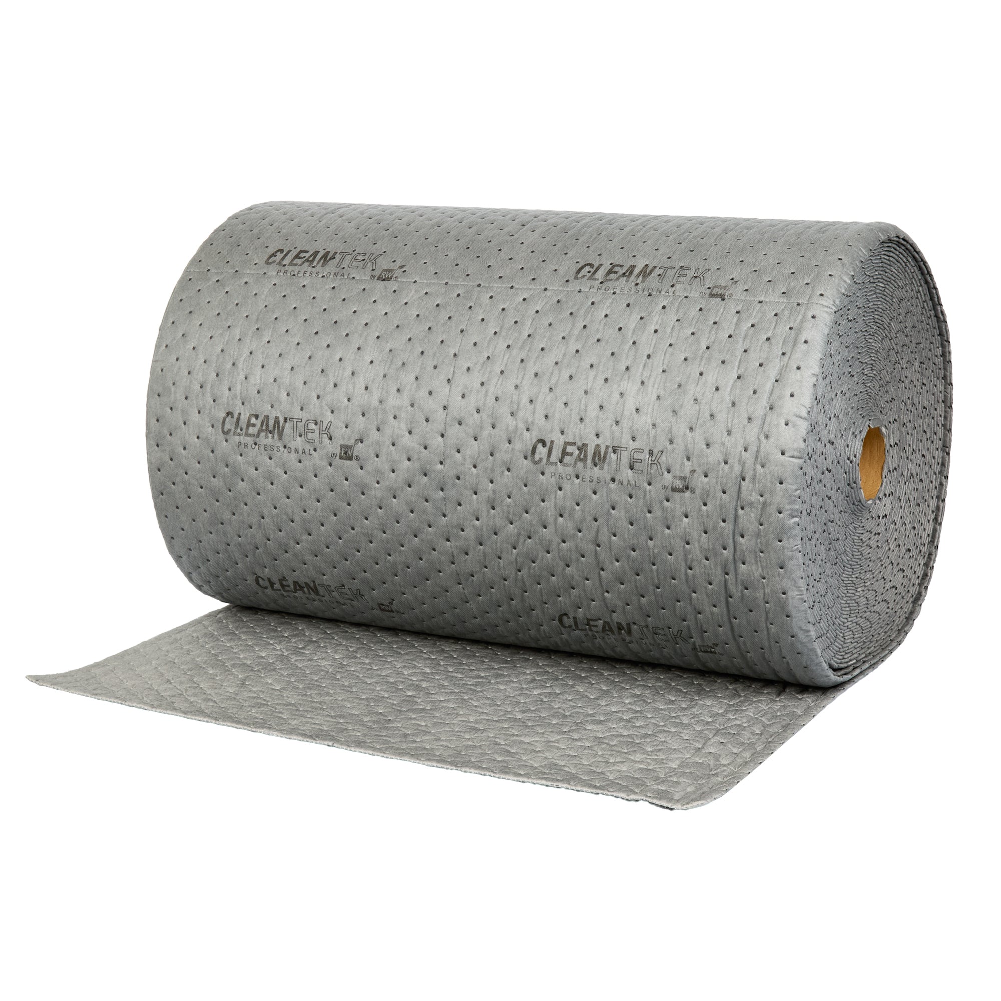 Clean Tek Professional Gray Universal Sorbent Roll - Heavy Weight, Perforated - 150' x 30" - 1 count box