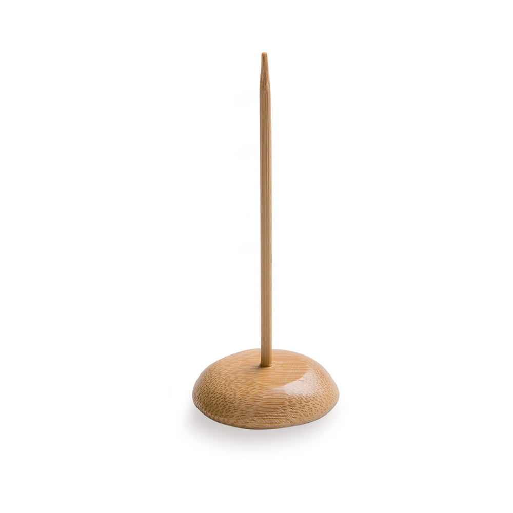 Natural Bamboo Skewer / Pedestal - Reversible - 1 1/2" x 4" x 1 1/2" - 100 count box