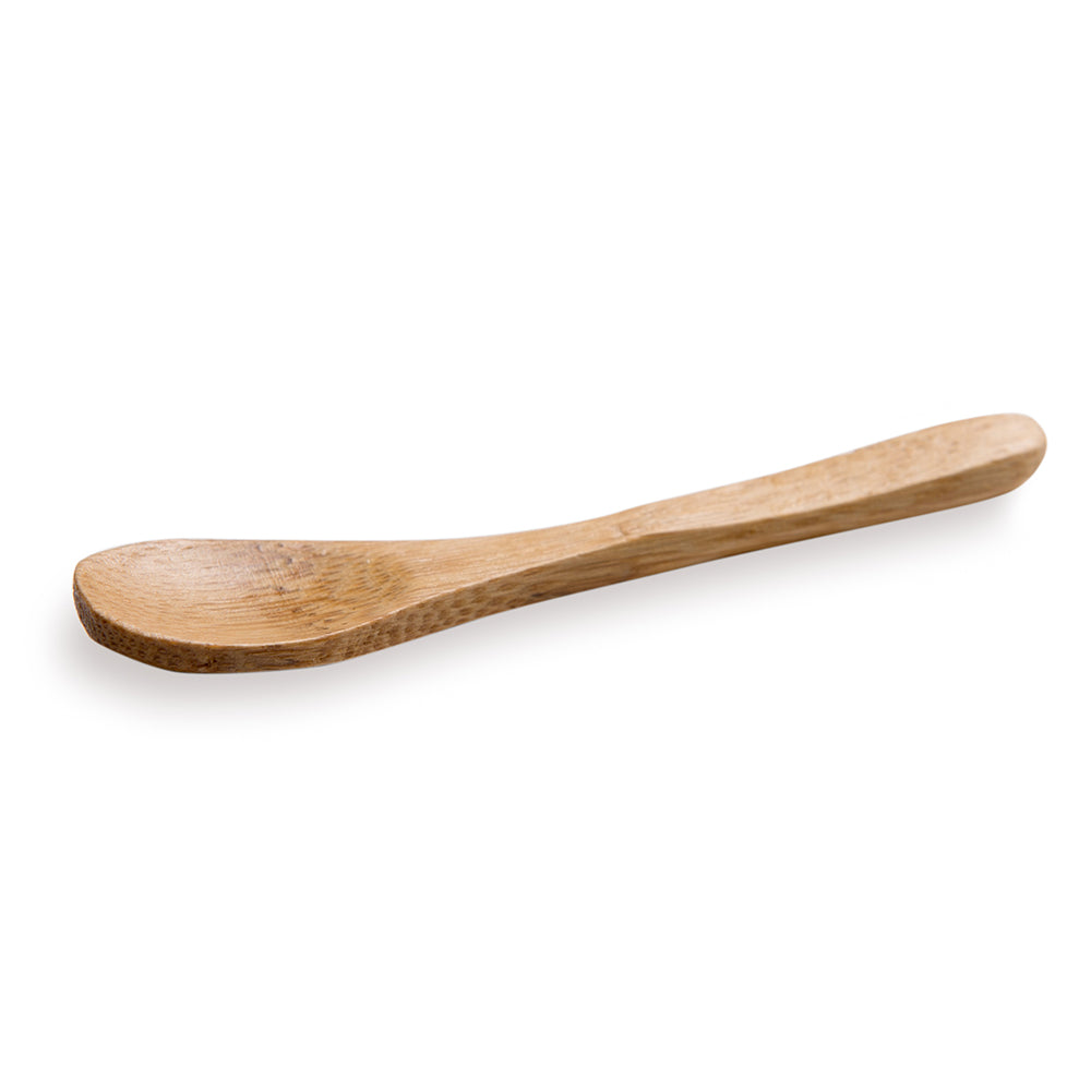 Natural Bamboo Mini Spoon - 3 1/2" - 100 count box