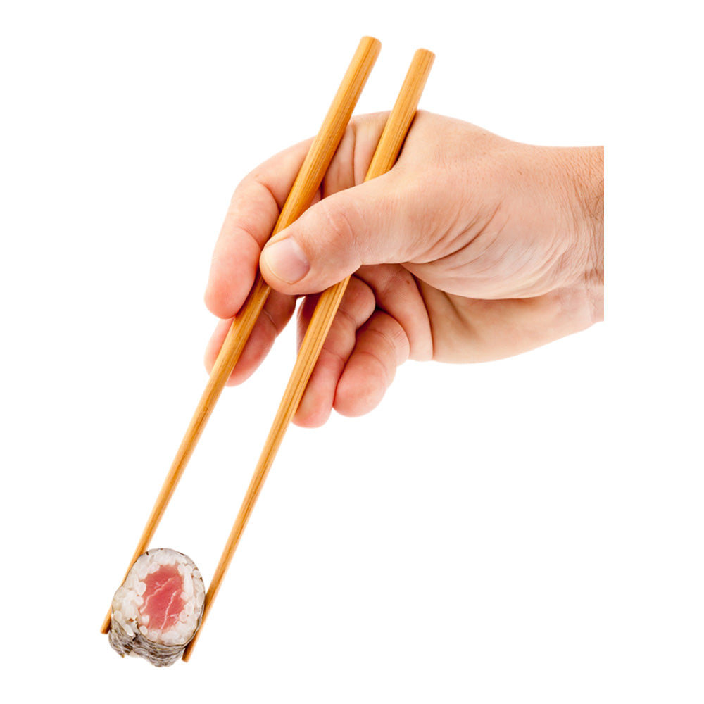 Natural Bamboo Modern Chopsticks - 9" - 100 count box