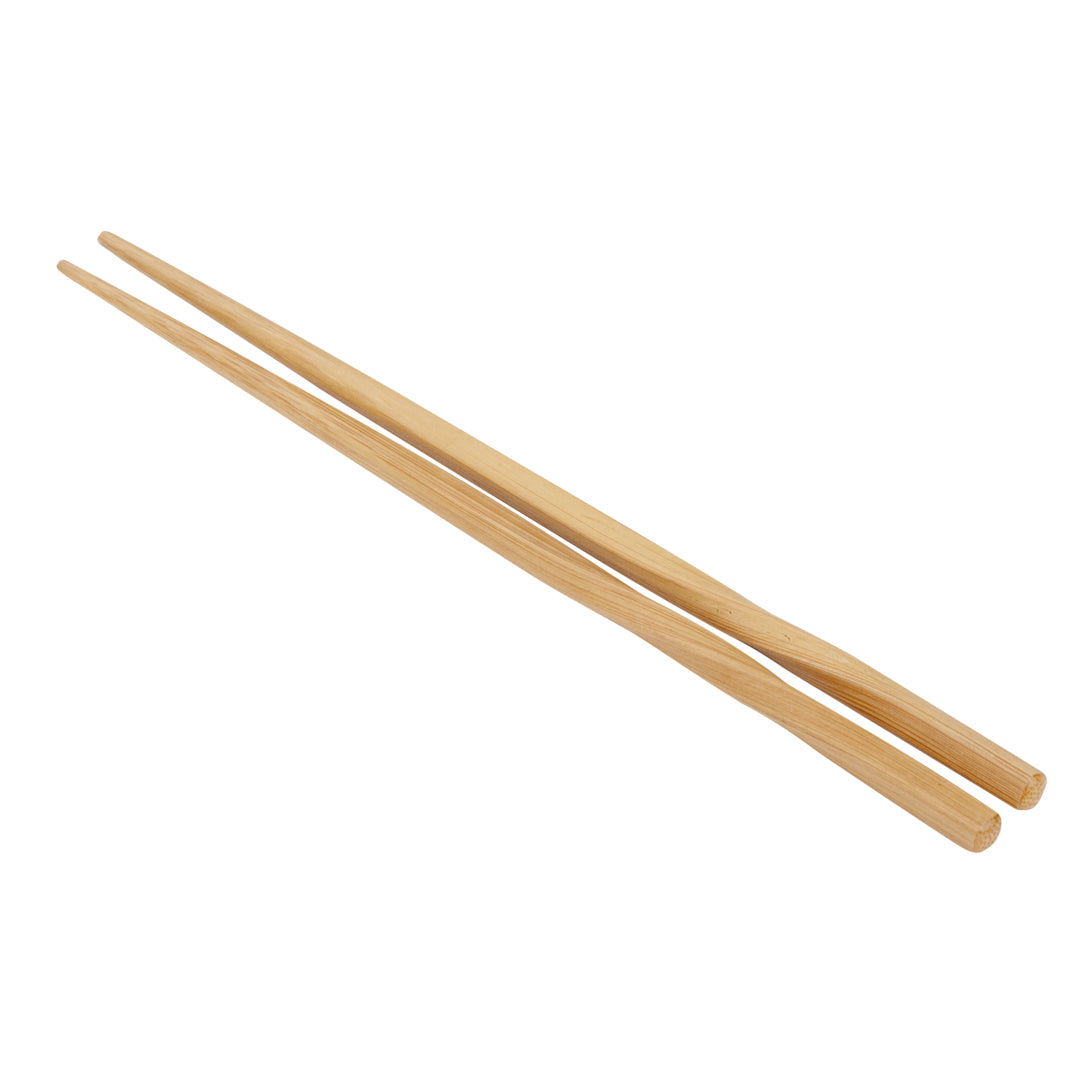 Natural Bamboo Twisted Chopsticks - 9" - 100 count box