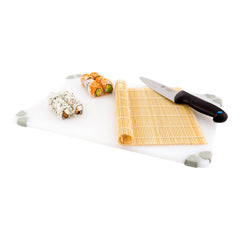 Square Natural Bamboo Sushi Mat - 10 1/2