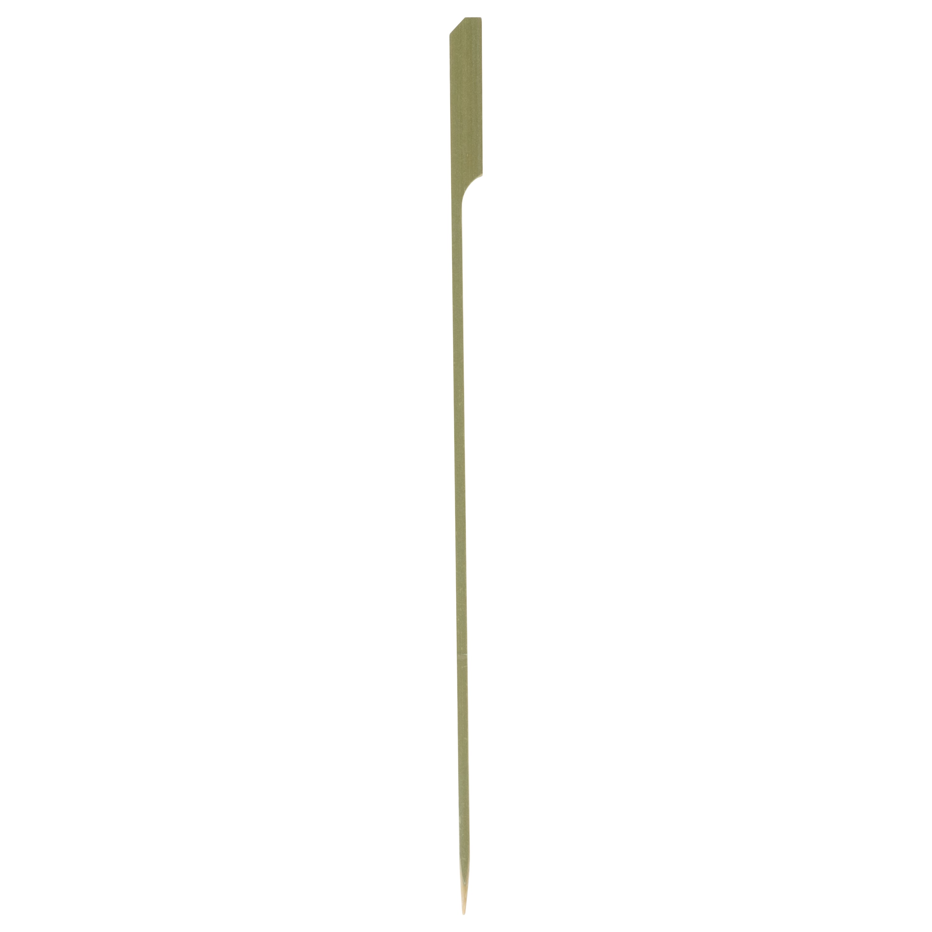 Natural Bamboo Paddle Grill Skewer - 10" - 1000 count box