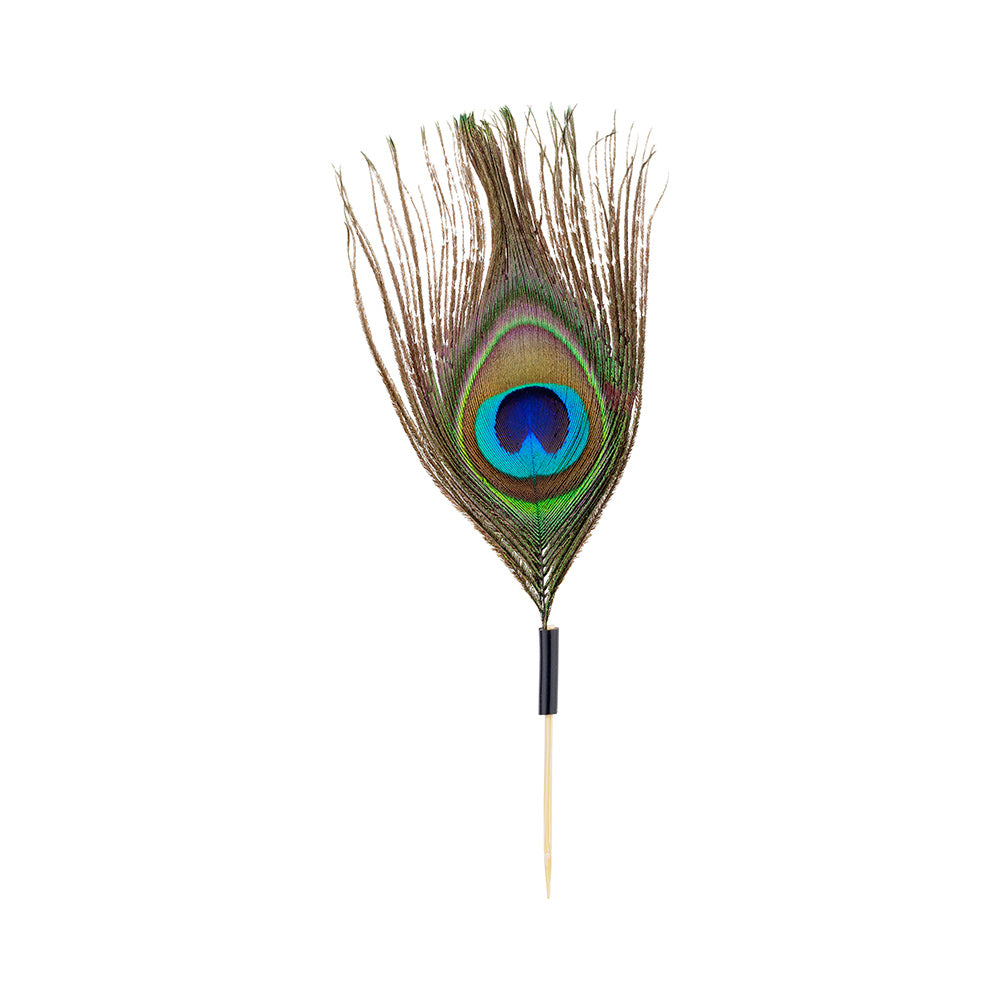 Natural Bamboo Peacock Eye Skewer - 4" - 500 count box