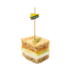 Yellow Bamboo Sandwich Skewer - 4