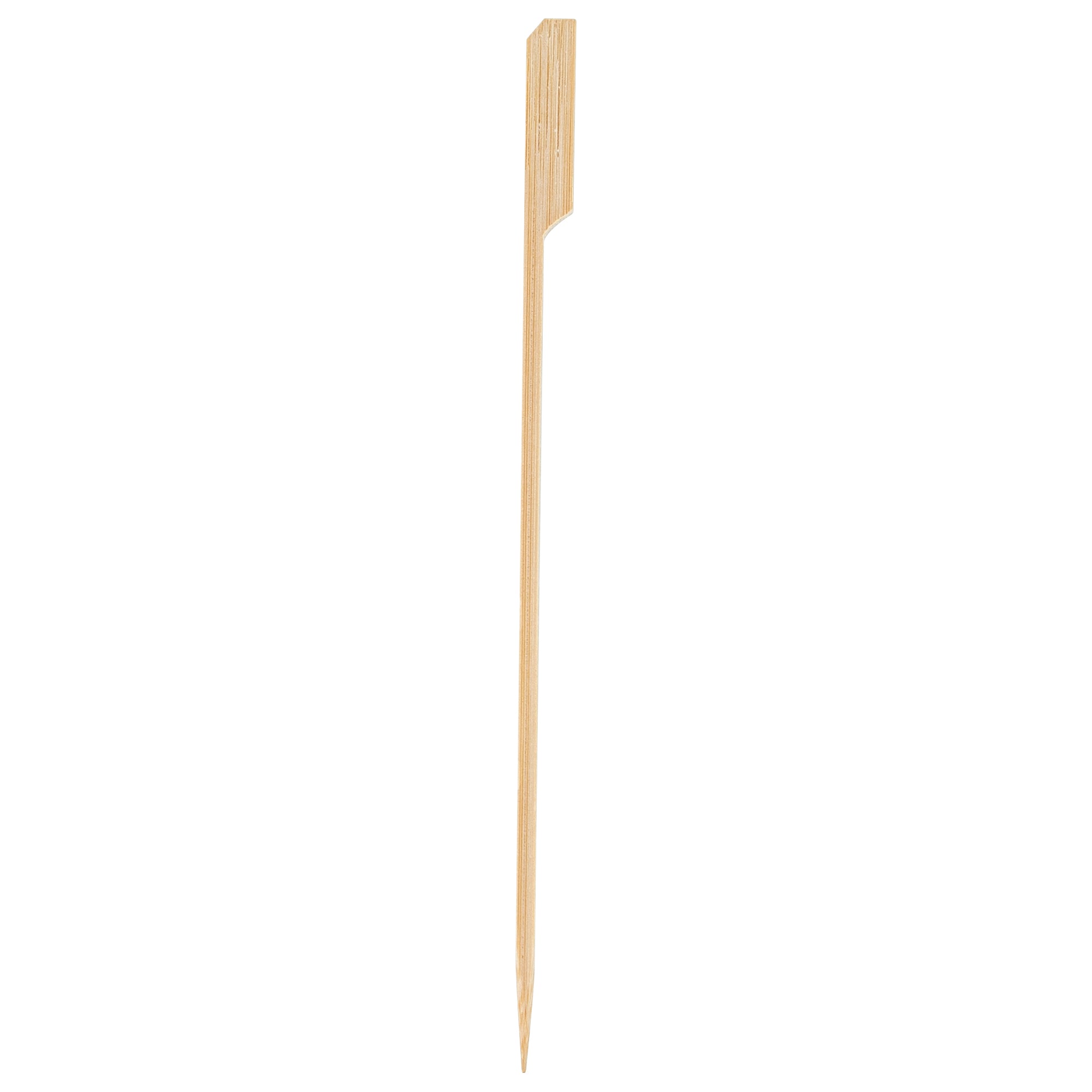 Natural Shaved Bamboo Paddle Skewer - 8 1/4" - 1000 count box