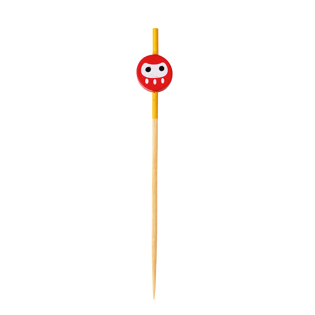 Pink Bamboo Ninja Skewer - 3 1/2" - 1000 count box