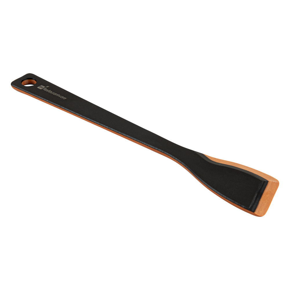 Nature Tek Black Wood Angled Spatula - 13" - 1 count box