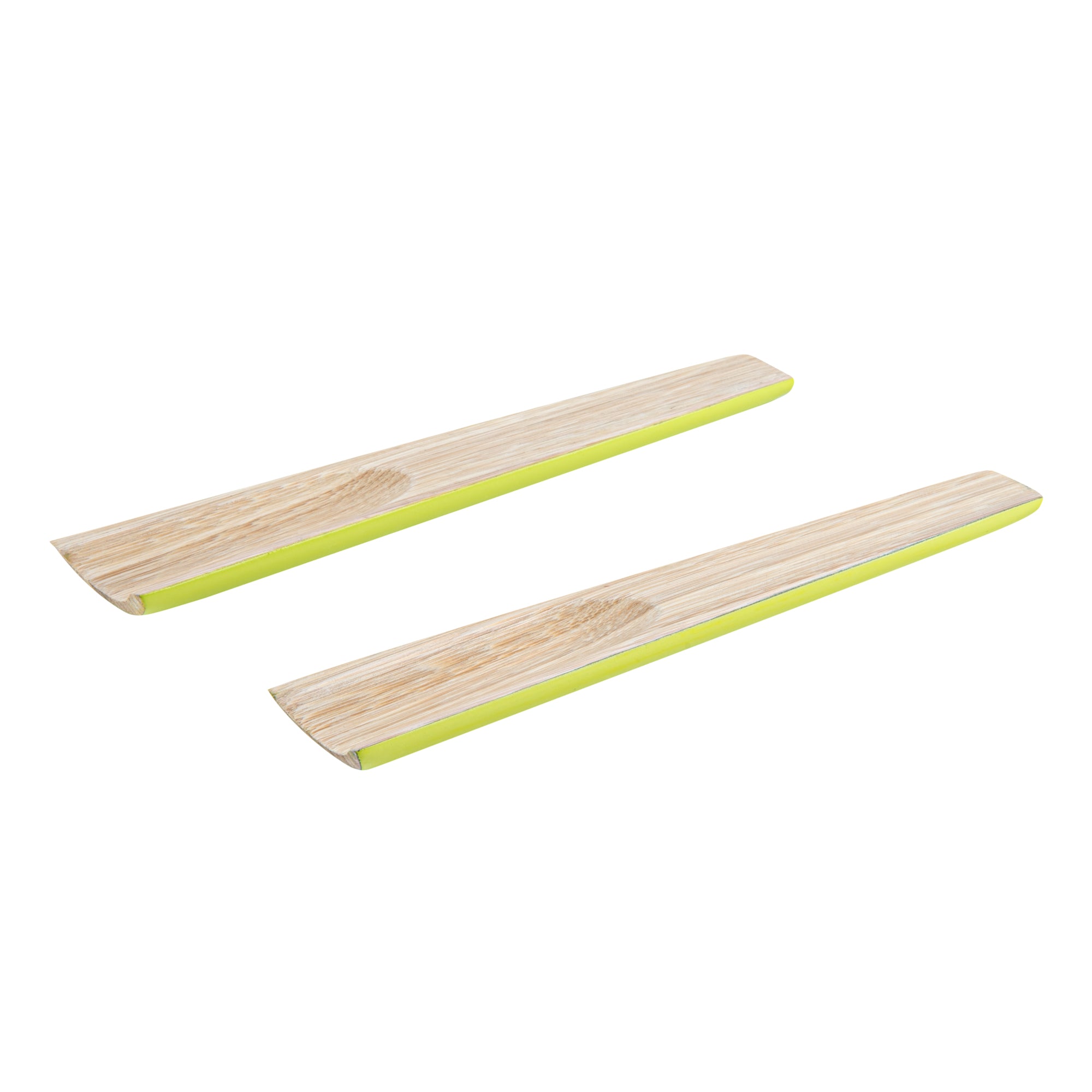 Bambuddha Green Spun Bamboo 2-Piece Salad Server Set - 9 3/4" - 10 count box