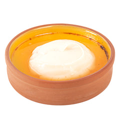 Terra Tek 9 oz Terracotta Cazuela Bowl - Yellow Glazed Interior, Oven-Safe, Microwave-Safe - 5'' x 5'' x 1 1/4'' - 10 count box