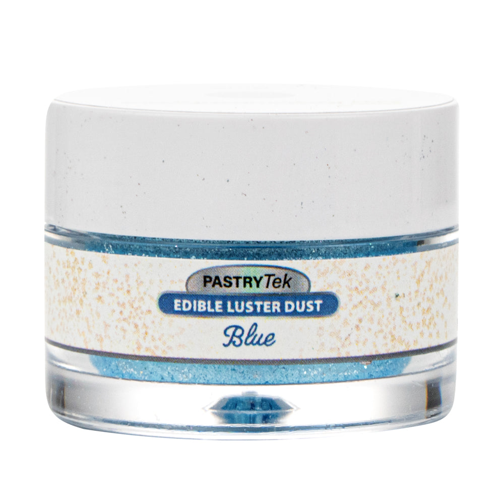 Pastry Tek 5g Blue Edible Luster Dust - Food Grade - 1 count box