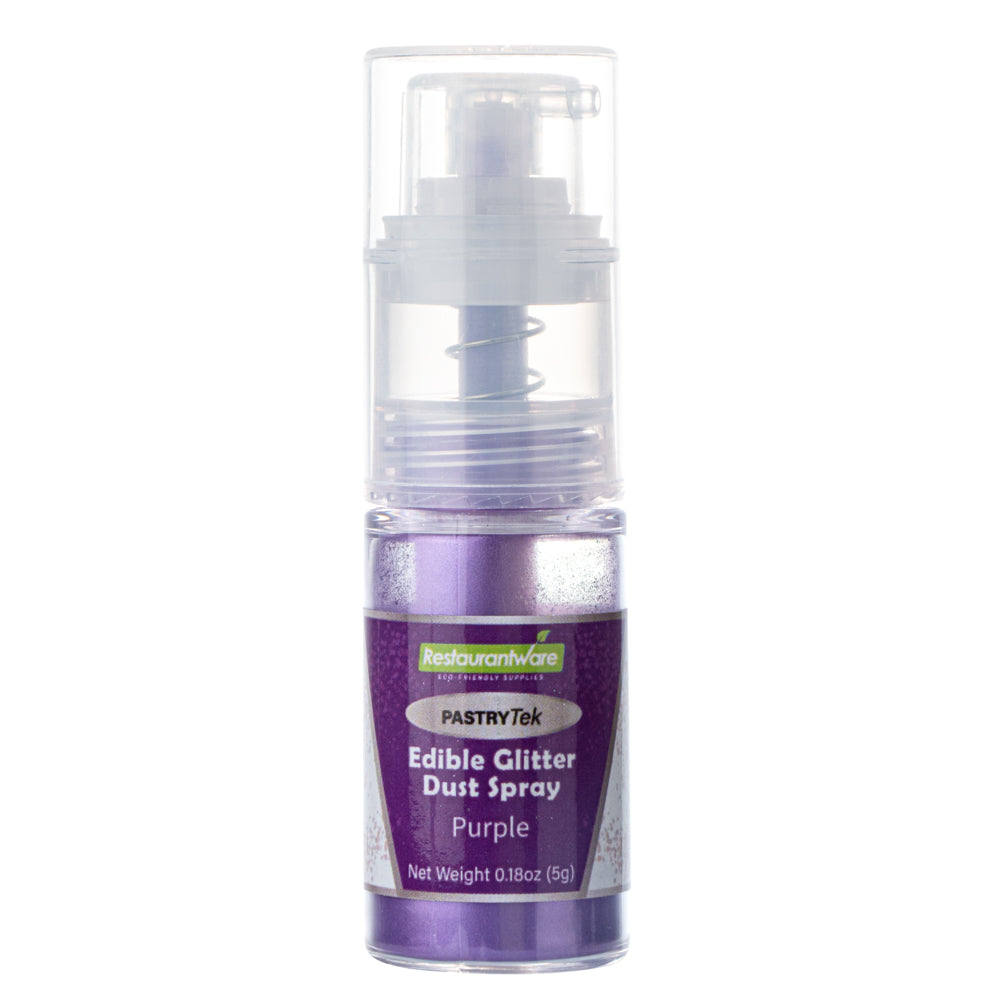 Pastry Tek 5g Purple Edible Glitter Dust Spray - 1 count box