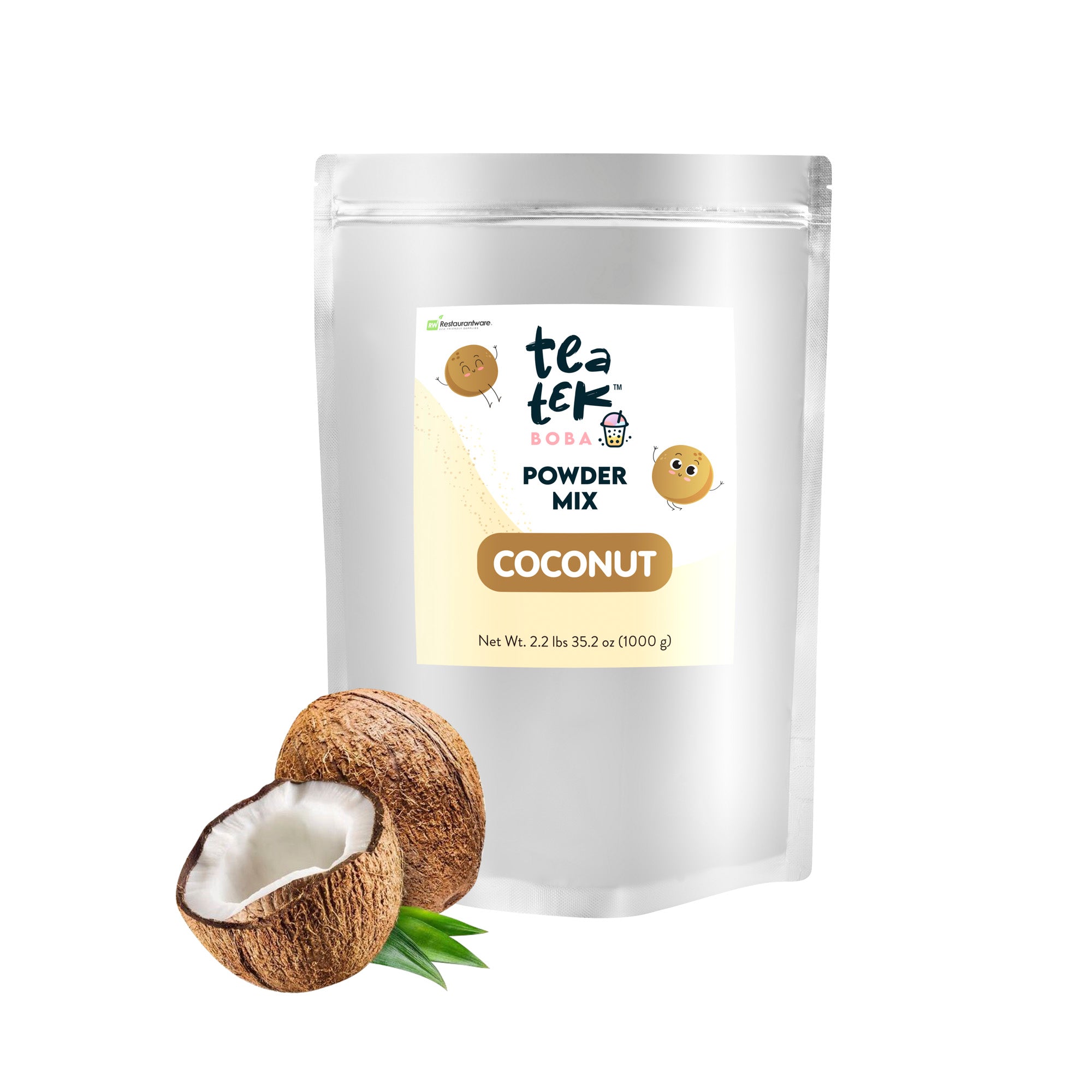 Tea Tek 35 oz Powder Mix - Coconut - 10 count box