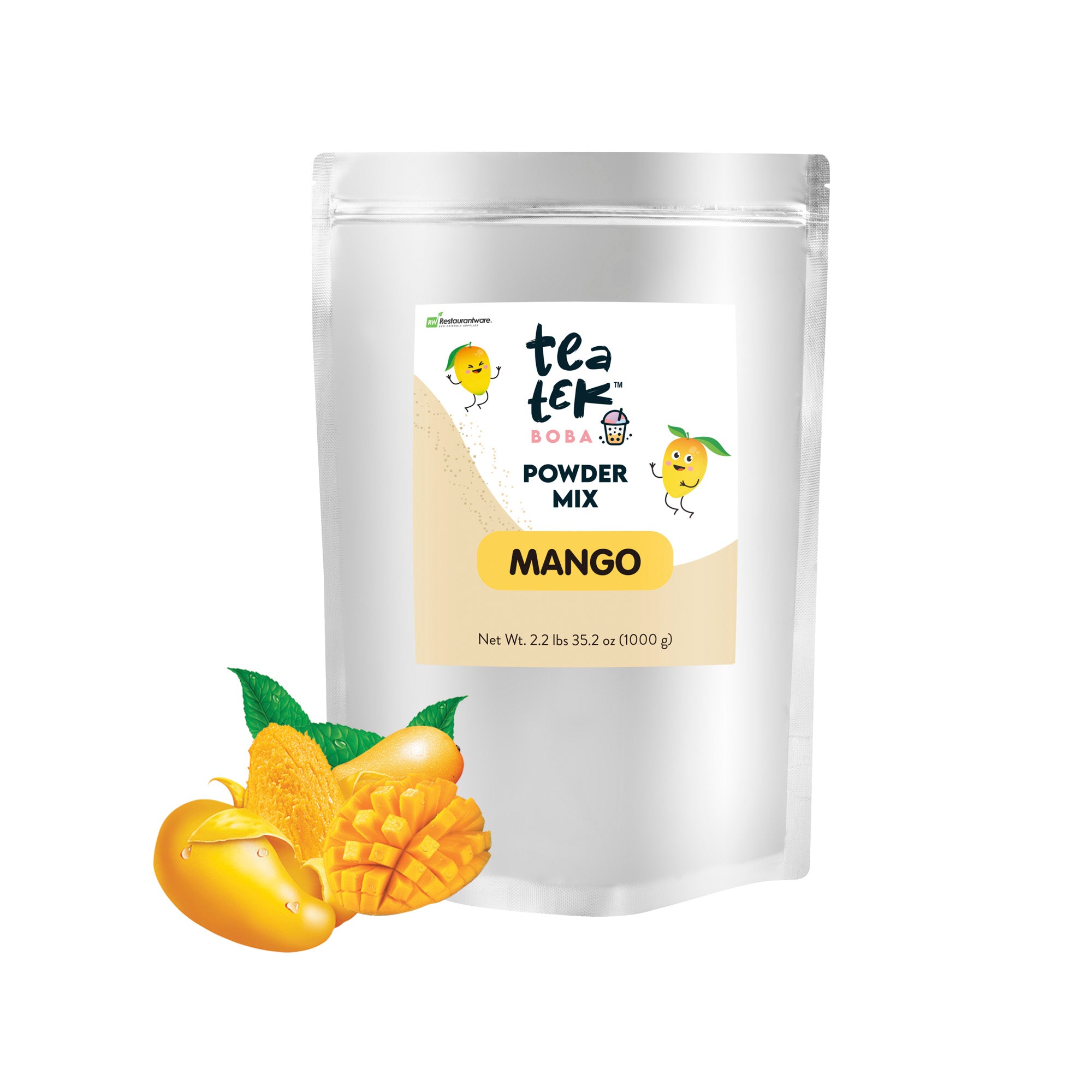 Tea Tek 35 oz Powder Mix - Mango - 10 count box