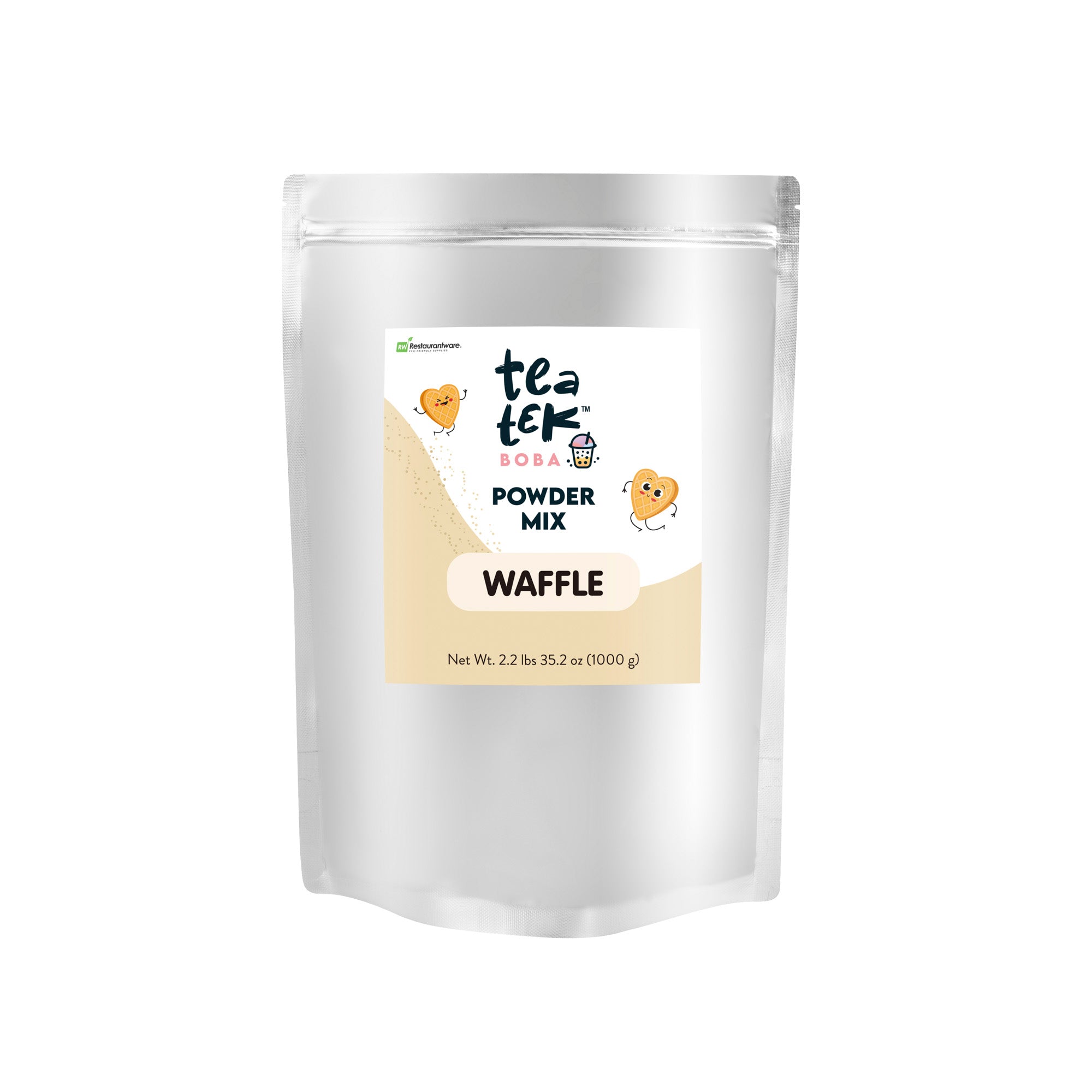 Tea Tek 35.2 oz Powder Mix - Waffle - 10 count box