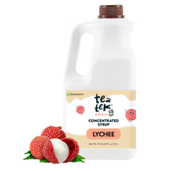 Tea Tek 64 fl. oz Lychee Concentrated Syrup - 6 count box