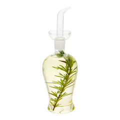 Forma 9 oz Round Oil Dispenser Bottle - Blown Glass - 2 3/4